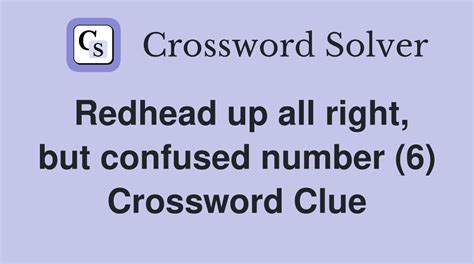 REDHEAD crossword clue